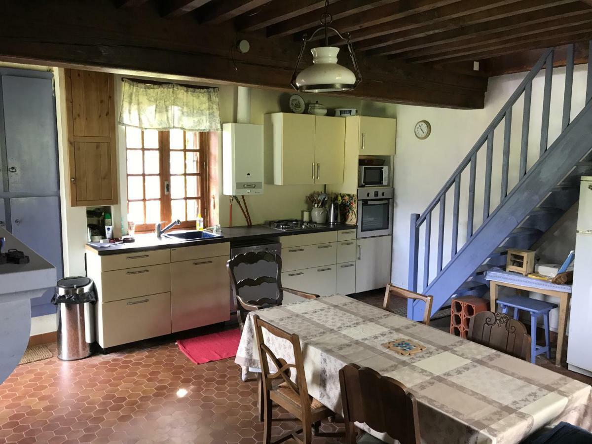 Maison Bleue Lavault-de-Fretoy Esterno foto